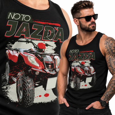 TANK TOP ŚMIESZNY NO TO JAZDA
